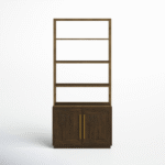 Geliyo Acacia Wood Bookcase - Image 4