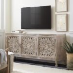 Dura Carved Wooden Tv Cabinet