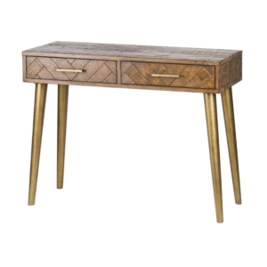 Havana Gold Aara Touch Console Table
