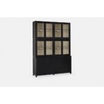 Solid Ebony Wood Bookshelf - Image 2