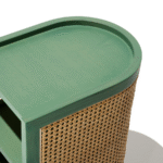 Aralia Cane Nightstand - Image 6