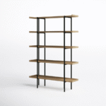 Blonde Etagere Bookcase - Image 2