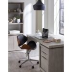 Oxford Three Drawer Smoke Grey Desk - Image 3