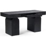 Keane Black Sandblast Finish Desk - Image 6