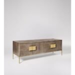 Bold Acacia Wood Tv Unit - Image 4