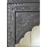 Jhrokha Carved Mango Wood Bookcase - Image 3