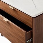 Parker Acacia Wood Nightstand - Image 3