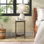 Solid wood End table