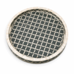 Bone Inlay serving tray with a green and white finish - Image 2