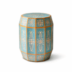 Hand Painted Mango Wood Coffee Table - Image 2