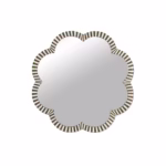 Bone Inlay Flower Mirror Frame - Image 3