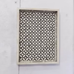 Handmade Bone Inlay Tray - Decorative Rectangle Tray - Image 3